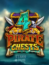 4 Pirate Chests