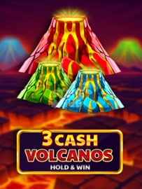 3 Cash Volcanos: Hold & Win