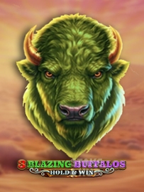 3 Blazing Buffalos: Hold & Win
