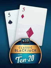 Classic Blackjack with Ten 20