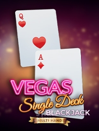 Multihand Vegas Single Deck Blackjack