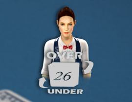 Over or Under 26 Joker 4Card 3D Dealer